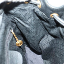 GUCCI Bamboo Backpack Leather Black Gold 003 2058 0030 Auth 156416-21