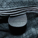 GUCCI Bamboo Backpack Leather Black Gold 003 2058 0030 Auth 156416-23