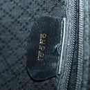 GUCCI Bamboo Backpack Leather Black Gold 003 2034 0030 Auth 156417-21