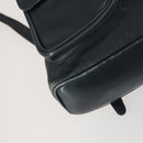 GUCCI Bamboo Backpack Leather Black Gold 003 2058 0016 Auth 156418-13