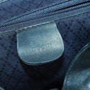 GUCCI Bamboo Backpack Leather Black Gold 003 2058 0016 Auth 156418-27