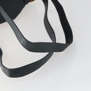 GUCCI Bamboo Backpack Leather Black Gold 003 2058 0016 Auth 156418-9