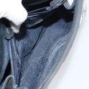 GUCCI GG Supreme Sherry Line Shoulder Bag PVC Navy Gold 10 02 024 Auth 156423-22