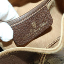 GUCCI GG Supreme Web Sherry Line Bag PVC Beige Gold 41 02 034 Auth 156424-21