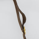 GUCCI GG Supreme Web Sherry Line Bag PVC Beige Gold 41 02 034 Auth 156424-8