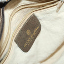 GUCCI GG Supreme Web Sherry Line Bag PVC Beige Gold 41 001 4085 Auth 156428-16