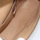 GUCCI GG Supreme Web Sherry Line Clutch Bag PVC Beige Gold 89 01 031 Auth 156430-10