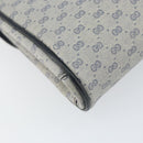 GUCCI Micro GG Supreme Shoulder Bag PVC Navy Gold 004 14 1923 Auth 156431-13