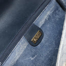 GUCCI Micro GG Supreme Shoulder Bag PVC Navy Gold 004 14 1923 Auth 156431-17