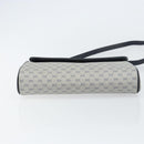 GUCCI Micro GG Supreme Shoulder Bag PVC Navy Gold 004 14 1923 Auth 156431-9