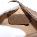 GUCCI GG Supreme Web Sherry Line Tas PVC Beige Goud 89 02 066 Auth 156436-18