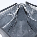 GUCCI Micro GG Supreme Bag PVC Leather Black Gold 001 58 0443 Auth 156437-19