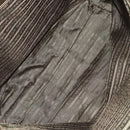 PRADA Tote Bag Nylon Brown Gold Auth 156457-10