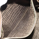 PRADA Tote Bag Nylon Brown Gold Auth 156457-22