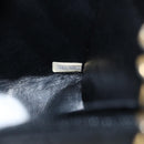 CHANEL Matelasse Chain Shoulder Bag Leather Black Gold CC Auth 156461-24