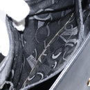 Salvatore Ferragamo Gancini Shoulder Bag Leather Black Gold Auth 156463-21