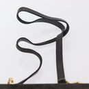Salvatore Ferragamo Gancini Shoulder Bag Suede Gray Gold Auth 156470-8