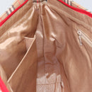 Burberrys Nova Check Tote Bag Canvas Beige Gold Auth 156474-23