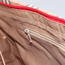 Burberrys Nova Check Tote Bag Canvas Beige Gold Auth 156474-18