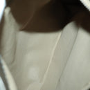 BURBERRY Nova Check Shoulder Bag PVC Beige Silver Auth 156476-20