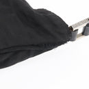 FENDI Zucca Canvas Shoulder Bag Black Silver Auth 156481-5