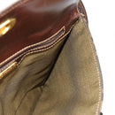 FENDI Zucca Canvas Hand Bag Black Brown Auth 156483V-18