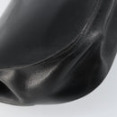 Christian Dior Shoulder Bag Leather Black Gold Auth 156492-13