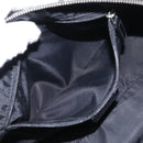 Christian Dior Trotter Canvas Hand Bag Black Silver Auth 156495-22