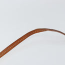 Christian Dior Trotter Canvas Romantic Shoulder Bag PVC Beige Silver Auth 156500-8