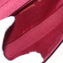 CHANEL Chain Shoulder Bag Velor Black Gold CC Auth 156502-17