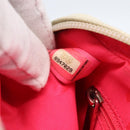 CHANEL Matelasse Cambon Line Hand Bag Calf Skin White Silver CC Auth 156503-21