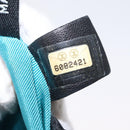 CHANEL Chain Shoulder Bag Satin Black Silver CC Auth 156506-23