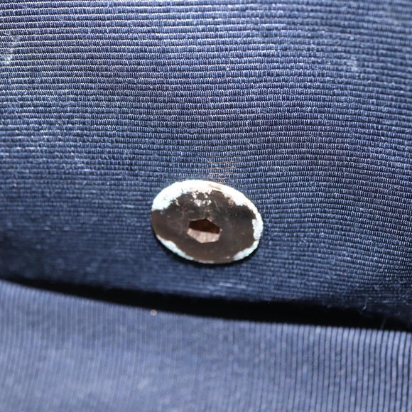 CHANEL Chain Shoulder Bag Leather White Gold CC Auth 156509