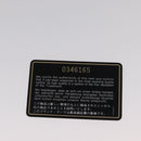 CHANEL Chain Shoulder Bag Leather White Gold CC Auth 156509-27