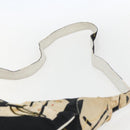 CHANEL Shoulder Bag Canvas Black Gold CC Auth 156515-8