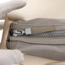 CHANEL Tote Bag rubber Gray CC Auth 156516-17