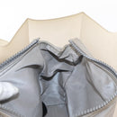 CHANEL Tote Bag rubber Gray CC Auth 156516-20