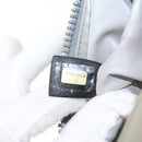 CHANEL Tote Bag rubber Gray CC Auth 156516-11