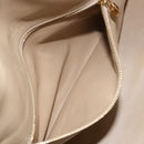 LOUIS VUITTON Monogram Vernis Mercer Boston Bag Beige M91000 LV Auth 156517-23