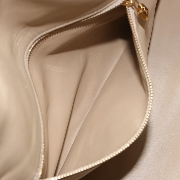 LOUIS VUITTON Monogram Vernis Mercer Boston Bag Beige M91000 LV Auth 156517