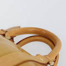 LOUIS VUITTON Monogram Vernis Mercer Boston Bag Beige M91000 LV Auth 156517-8