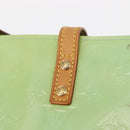 LOUIS VUITTON Monogram Vernis Reade PM Hand Bag Peppermint M91307 LV Auth 156518-10