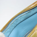 LOUIS VUITTON Monogram Vernis Houston Hand Bag Baby Blue M91005 LV Auth 156520-10