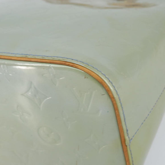 LOUIS VUITTON Monogram Vernis Houston Hand Bag Lavande M91218 LV Auth 156521