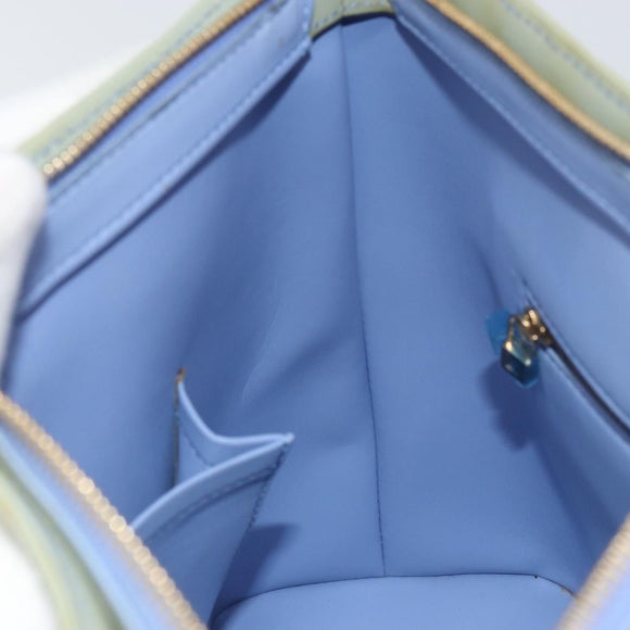 LOUIS VUITTON Monogram Vernis Houston Hand Bag Lavande M91218 LV Auth 156521