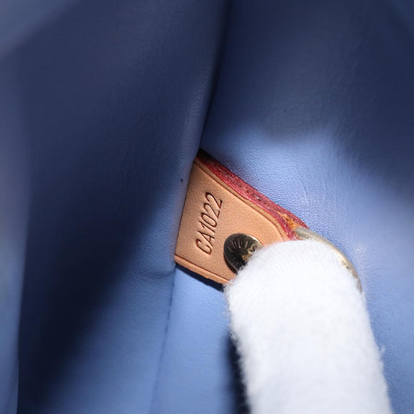 LOUIS VUITTON Monogram Vernis Houston Hand Bag Lavande M91218 LV Auth 156521