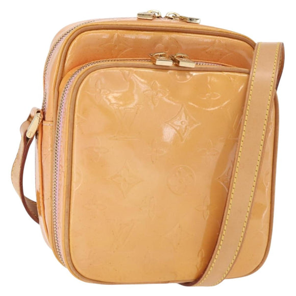 LOUIS VUITTON Monogram Vernis Wooster Bag Marshmallow Pink M91037 LV Auth 156525