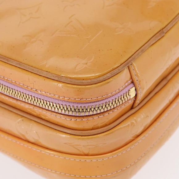 LOUIS VUITTON Monogram Vernis Wooster Bag Marshmallow Pink M91037 LV Auth 156525