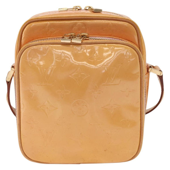LOUIS VUITTON Monogram Vernis Wooster Bag Marshmallow Pink M91037 LV Auth 156525
