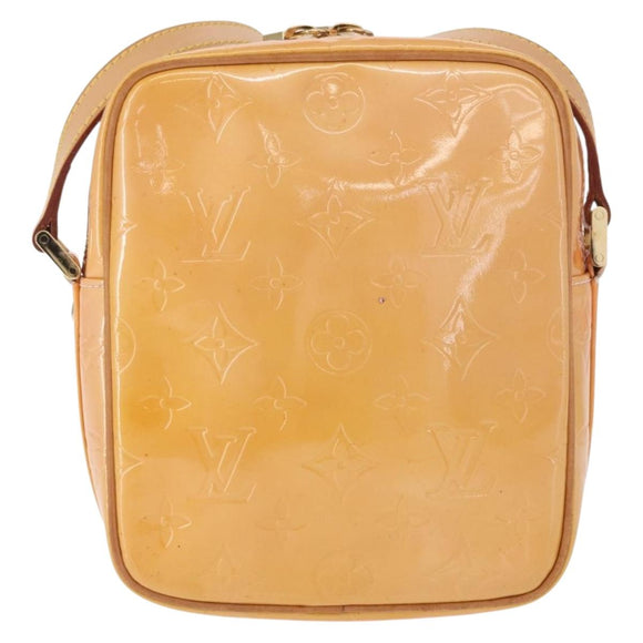 LOUIS VUITTON Monogram Vernis Wooster Bag Marshmallow Pink M91037 LV Auth 156525